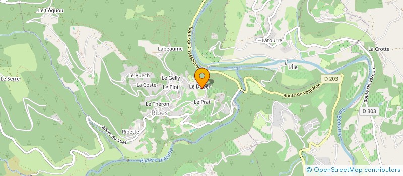 localisation de l'entreprise MONSIEUR JOSE FERNANDES DE CARVALHO  RIBES