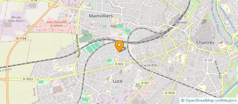localisation de l'entreprise MONSIEUR JOSE FERNANDES GOMES à LUCE
