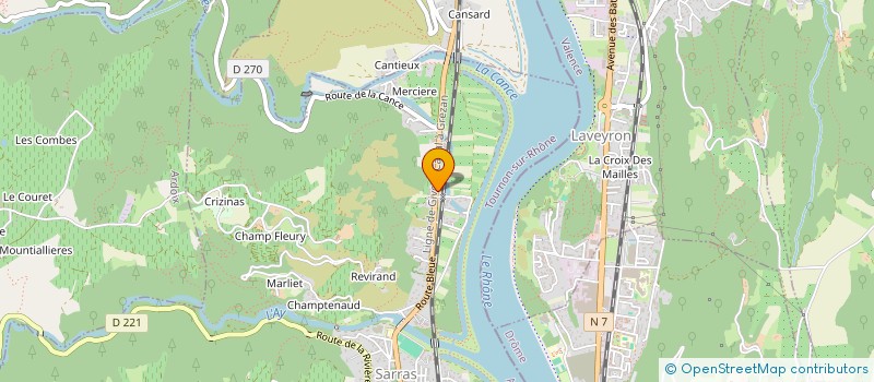 localisation de l'entreprise MONSIEUR JOSE FERNANDES HENRIQUES  SARRAS