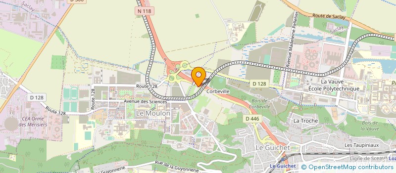 localisation de l'entreprise MONSIEUR JOSE FERNANDES LOPES  ORSAY