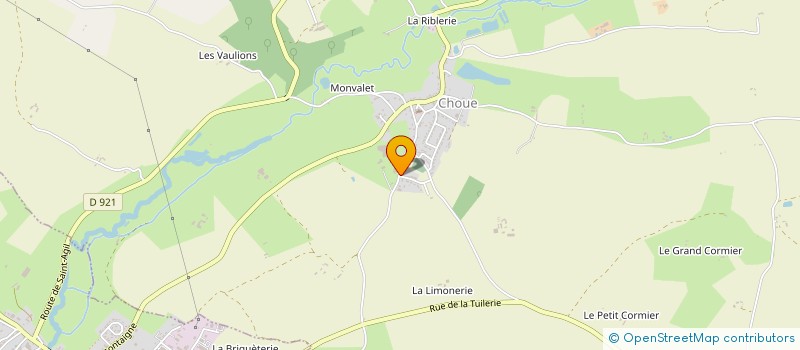 localisation de l'entreprise MONSIEUR JOSE FERNANDES PEREIRA  CHOUE