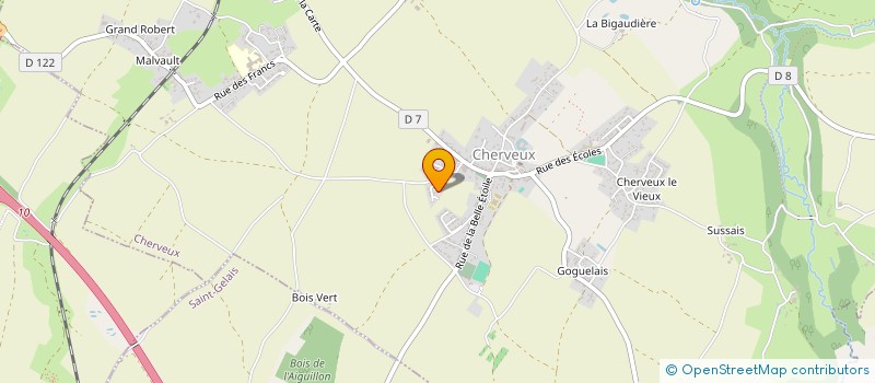 localisation de l'entreprise MONSIEUR JOSE FERNANDES RIBEIRO  CHERVEUX