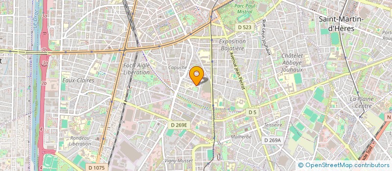 localisation de l'entreprise MONSIEUR JOSE FERNANDES RODRIGUES  GRENOBLE