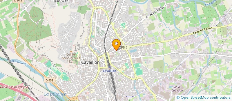 localisation de l'entreprise MONSIEUR JOSE FERNANDEZ  CAVAILLON