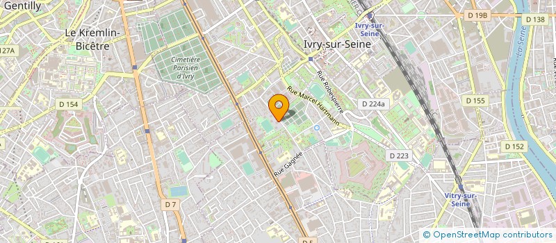 localisation de l'entreprise MONSIEUR JOSE FERNANDO MAYALA  IVRY-SUR-SEINE