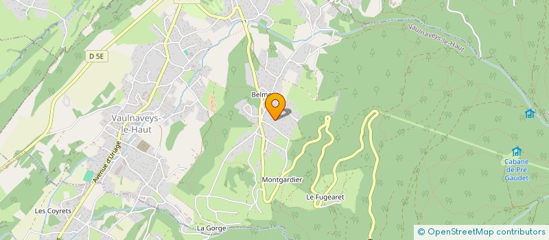 localisation de l'entreprise MONSIEUR JOSE FERRAL HERRERA  VAULNAVEYS-LE-HAUT