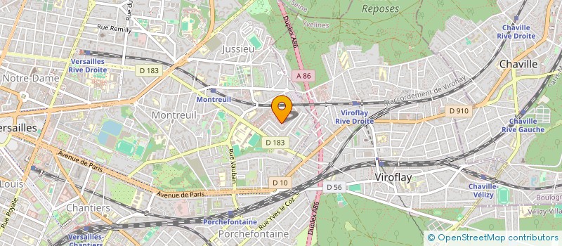 localisation de l'entreprise MONSIEUR JOSE FERRANTE à VERSAILLES