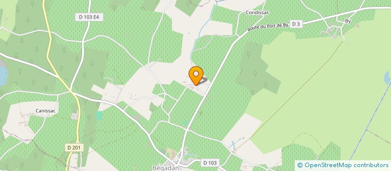 localisation de l'entreprise MONSIEUR JOSE FERRAO  BEGADAN