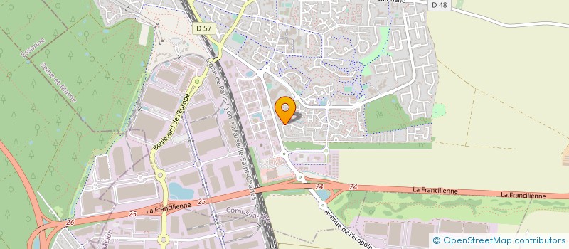 localisation de l'entreprise MONSIEUR JOSE FERREIRA  COMBS-LA-VILLE