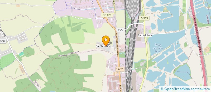 localisation de l'entreprise MONSIEUR JOSE FERREIRA  NORROY-LE-VENEUR