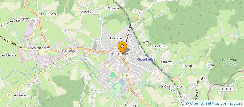 localisation de l'entreprise MONSIEUR JOSE FERREIRA DA FONSECA à CHAUFFAILLES