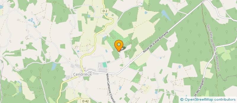 localisation de l'entreprise MONSIEUR JOSE FERREIRA DO CARMO  VAL DE LOUYRE ET CAUDEAU