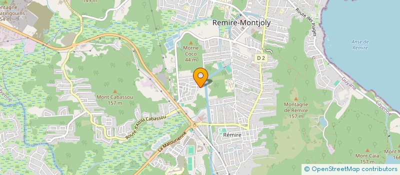 localisation de l'entreprise MONSIEUR JOSE FERREIRA NEPOMUCENO  REMIRE-MONTJOLY