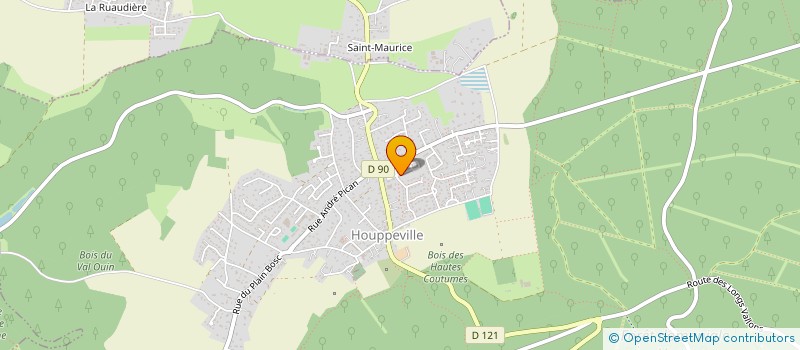 localisation de l'entreprise MONSIEUR JOSE FERRER  HOUPPEVILLE