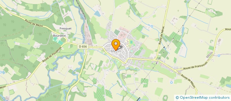 localisation de l'entreprise MONSIEUR JOSE FONSECA RODRIGUES  MEZIN