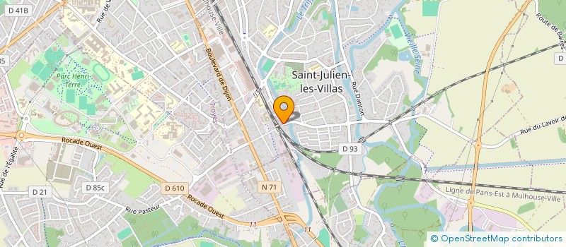 localisation de l'entreprise MONSIEUR JOSE FONSECA SOARES DE ALMEIDA  SAINT-JULIEN-LES-VILLAS