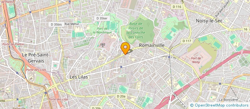 localisation de l'entreprise MONSIEUR JOSE-FREDERIC DEROUBAIX à ROMAINVILLE