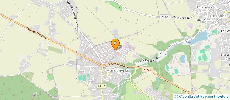 localisation de l'entreprise MONSIEUR JOSE FREITAS QUEIROS  MONDONVILLE