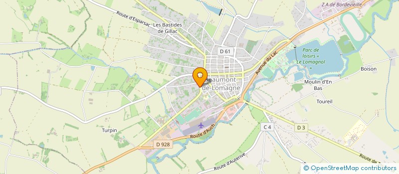 localisation de l'entreprise MONSIEUR JOSE GABARRI  BEAUMONT-DE-LOMAGNE