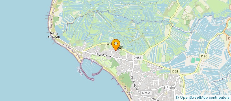 localisation de l'entreprise MONSIEUR JOSE GALLAIS à BEAUVOIR-SUR-MER