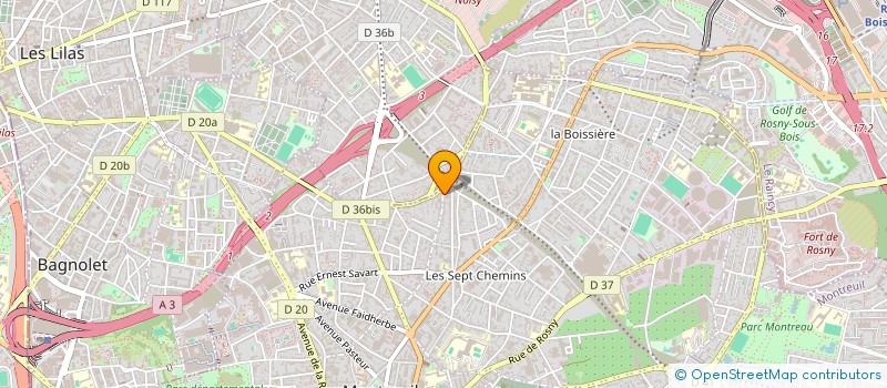 localisation de l'entreprise MONSIEUR JOSE GALLARDO à MONTREUIL