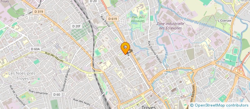 localisation de l'entreprise MONSIEUR JOSE GARANDEL  TROYES