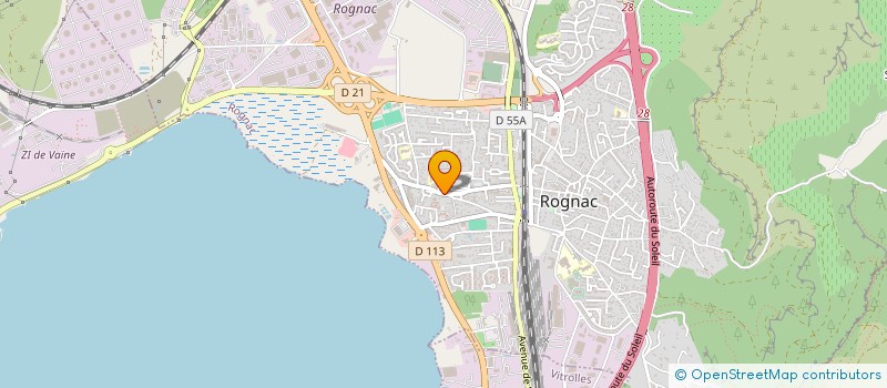 localisation de l'entreprise MONSIEUR JOSE GARCIA  ROGNAC