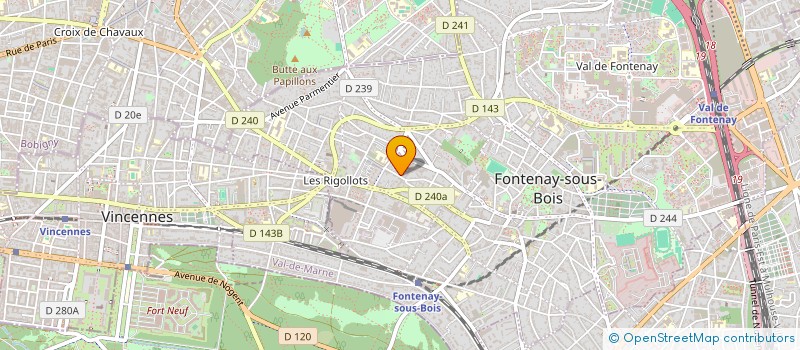 localisation de l'entreprise MONSIEUR JOSE GARCIA à FONTENAY-SOUS-BOIS