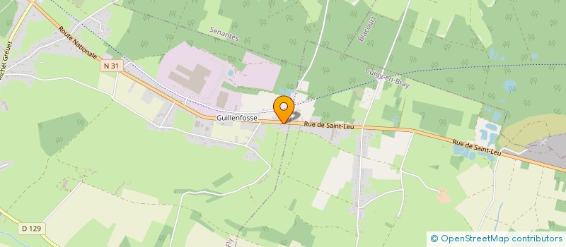 localisation de l'entreprise MONSIEUR JOSE GARCIA  SAINT-GERMER-DE-FLY