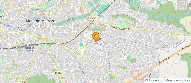 localisation de l'entreprise MONSIEUR JOSE GARCIA  MONT-DE-MARSAN