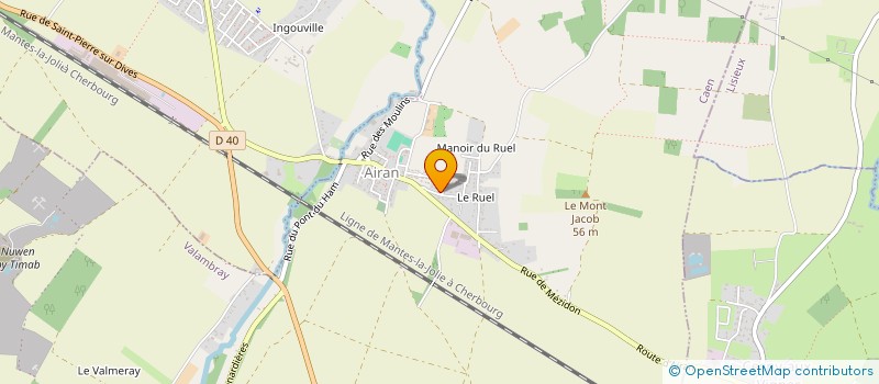 localisation de l'entreprise MONSIEUR JOSE GARCIA-BIELSA  VALAMBRAY