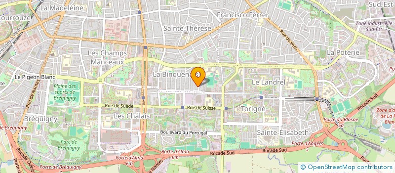 localisation de l'entreprise MONSIEUR JOSE GASNIER  RENNES