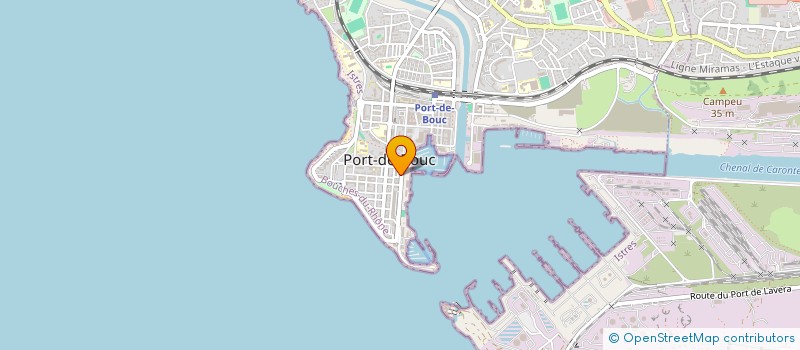 localisation de l'entreprise MONSIEUR JOSE GASTREIN  MARTIGUES