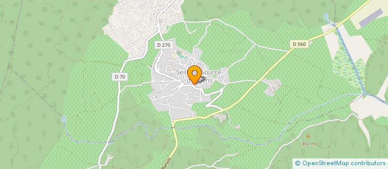 localisation de l'entreprise MONSIEUR JOSE GHIRINGHELLI à SEILLONS SOURCE D'ARGENS