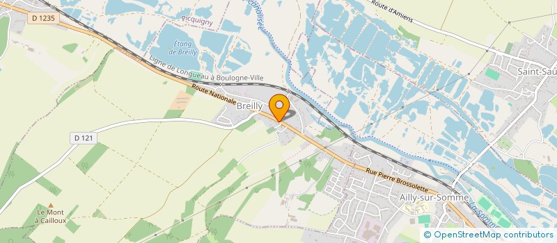 localisation de l'entreprise MONSIEUR JOSE GILLES  BREILLY