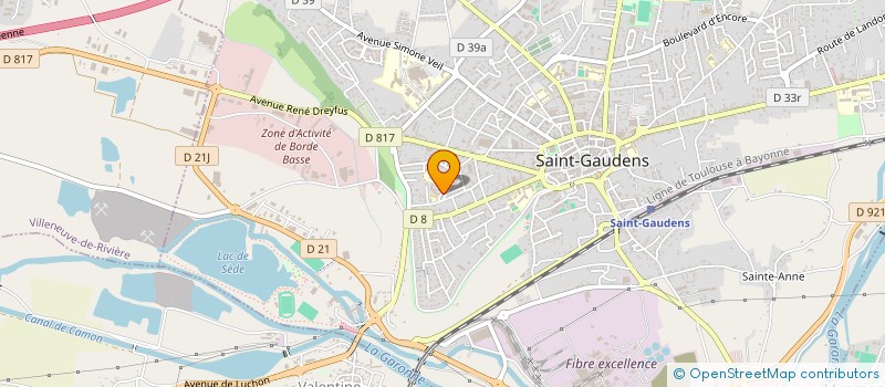 localisation de l'entreprise MONSIEUR JOSE GIMENEZ à SAINT-GAUDENS