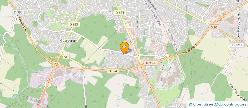 localisation de l'entreprise MONSIEUR JOSE GIMENEZ  SAINT-PIERRE-DU-MONT