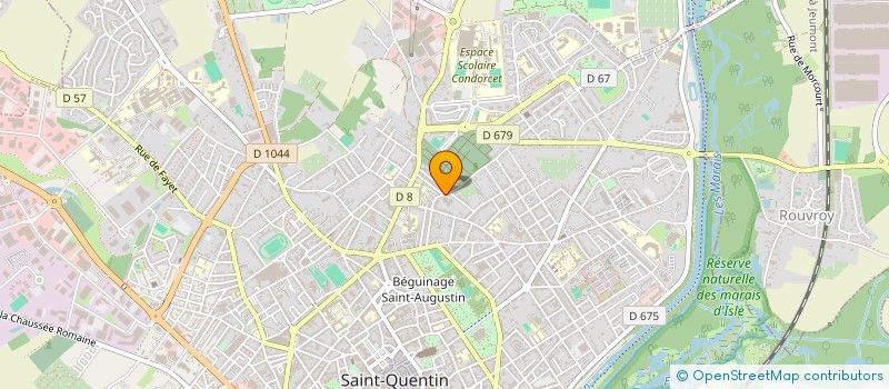 localisation de l'entreprise MONSIEUR JOSE GLACE à SAINT-QUENTIN
