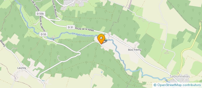 localisation de l'entreprise MONSIEUR JOSE GOLLART MELIA  LA TRETOIRE