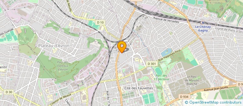 localisation de l'entreprise MONSIEUR JOSE GOMES à NEUILLY-SUR-MARNE