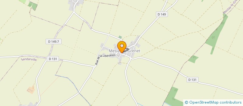 localisation de l'entreprise MONSIEUR JOSE GOMES à MESLAY-LE-GRENET