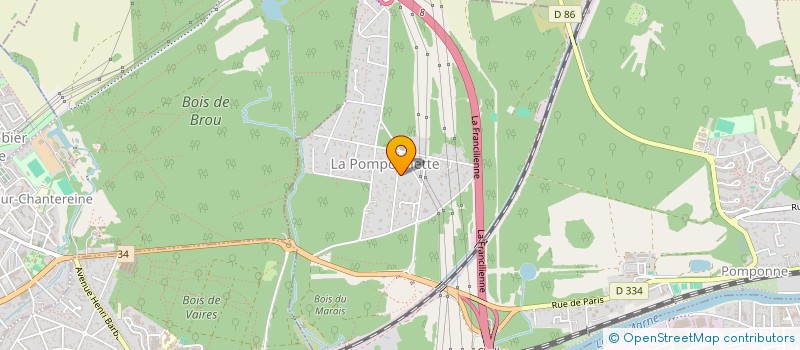 localisation de l'entreprise MONSIEUR JOSE GOMES DE SA à POMPONNE