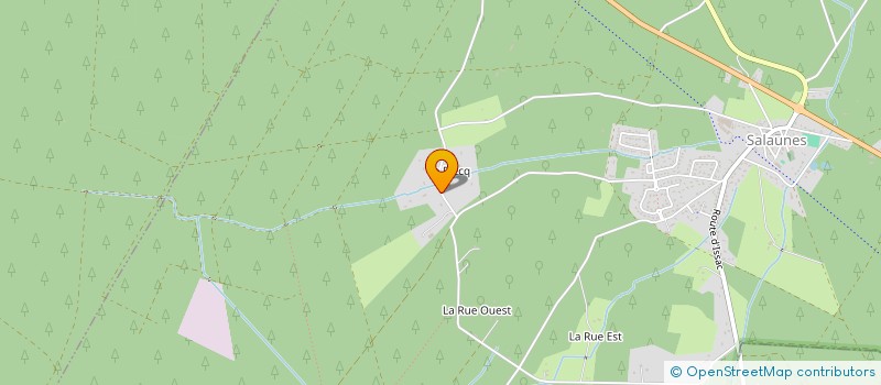 localisation de l'entreprise MONSIEUR JOSE GOMES HENRIQUE  SALAUNES