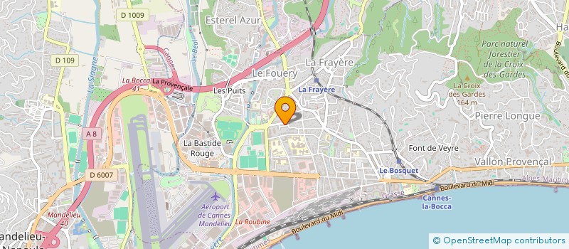 localisation de l'entreprise MONSIEUR JOSE GOMES HORTA à CANNES