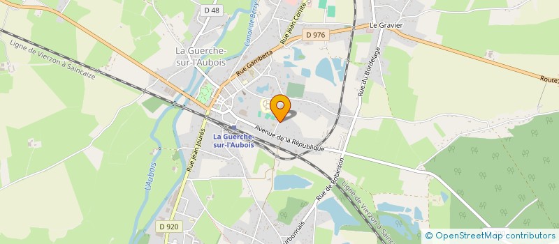 localisation de l'entreprise MONSIEUR JOSE GOMEZ PEREZ à LA GUERCHE-SUR-L'AUBOIS