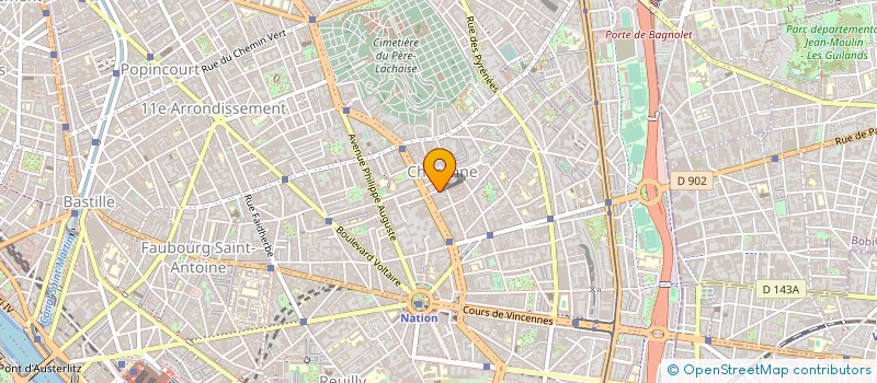 localisation de l'entreprise MONSIEUR JOSE GONCALVES  PARIS