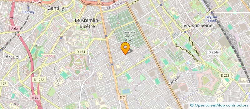 localisation de l'entreprise MONSIEUR JOSE GONCALVES  VILLEJUIF