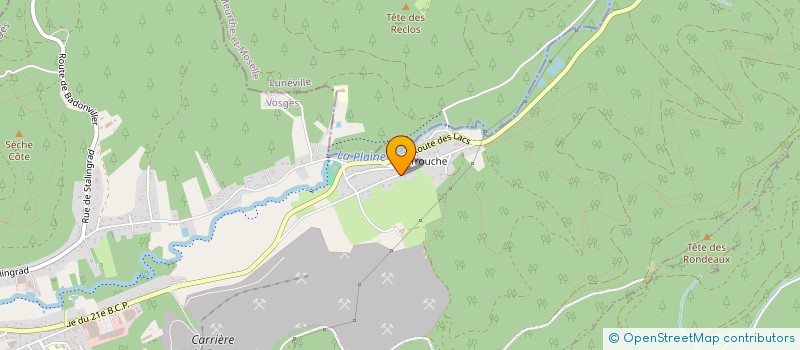 localisation de l'entreprise MONSIEUR JOSE GONCALVES à RAON-L'ETAPE