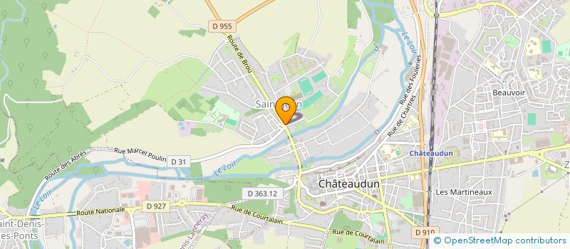 localisation de l'entreprise MONSIEUR JOSE GONCALVES DE SOUSA à CHATEAUDUN