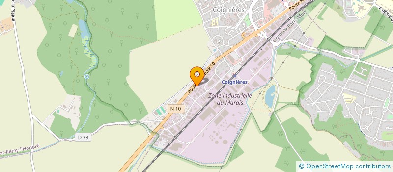 localisation de l'entreprise MONSIEUR JOSE GONCALVES SENRA à COIGNIERES